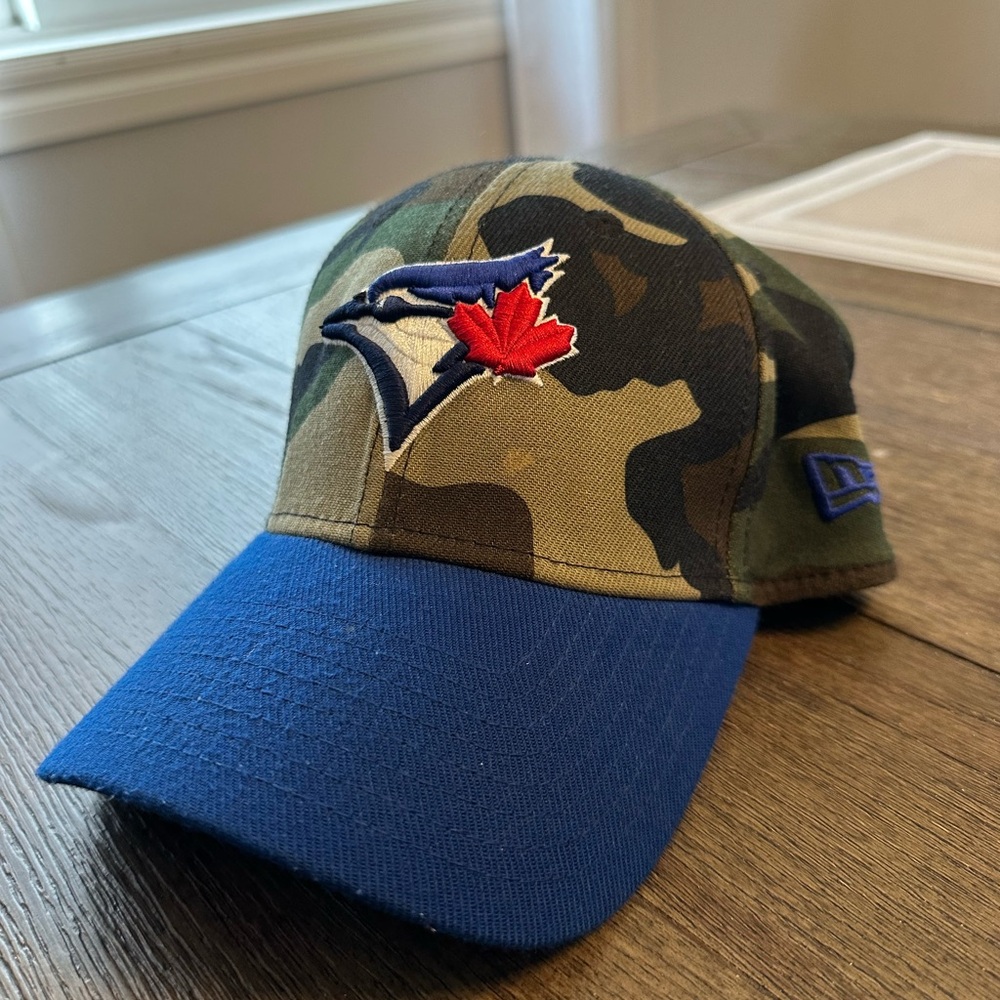New Era Camo Blue Jays Cap